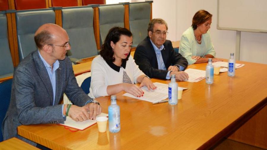 Manuel Gandoy, Almudena Hospido, José Luis Barreiro e Loreto Somoza