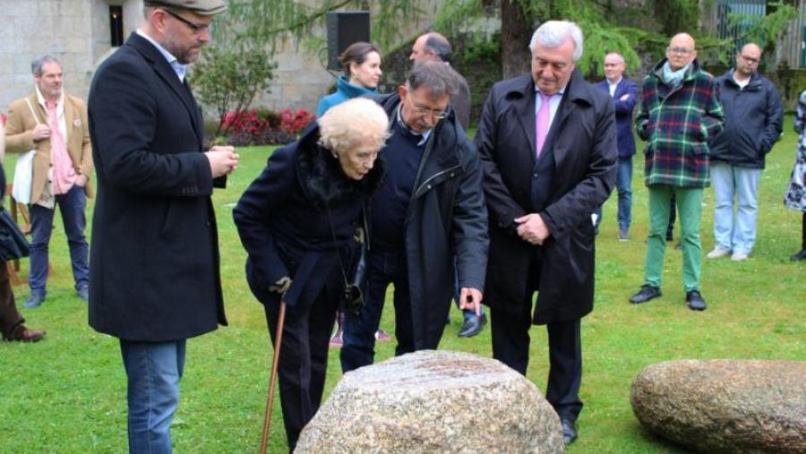 De esquerda a dereita: Martiño Noriega, Luz Pozo Garza, Suso de Toro e Juan Viaño. Foto: Paula Martínez Graña
