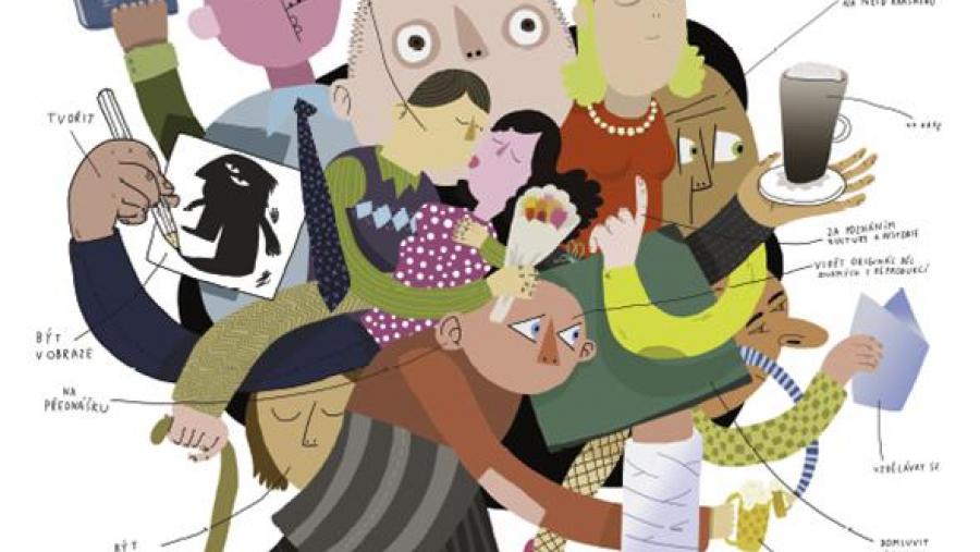 Unha mostra de ilustración infantil conmemora na Ánxel Casal os 30 anos da oferta de lingua e cultura checas no CLM da USC