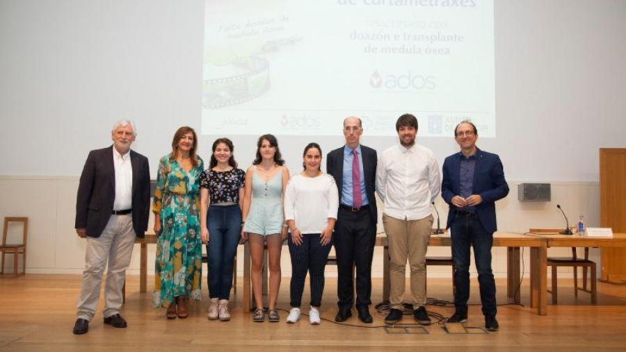 Alumnas de Ciencias da Comunicación gañan o certame universitario de curtametraxes promovido por ADOS