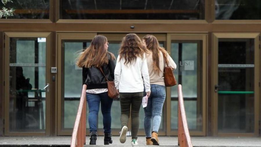 Entrada da Facultade de Veterinaria da USC