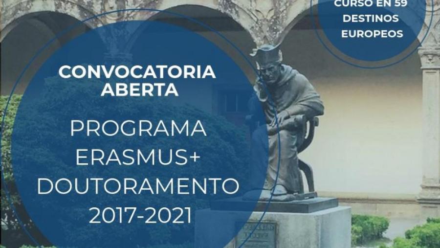 O Servizo de Relacións Exteriores actualiza o número de destinos para estadías de doutoramento no programa Erasmus+