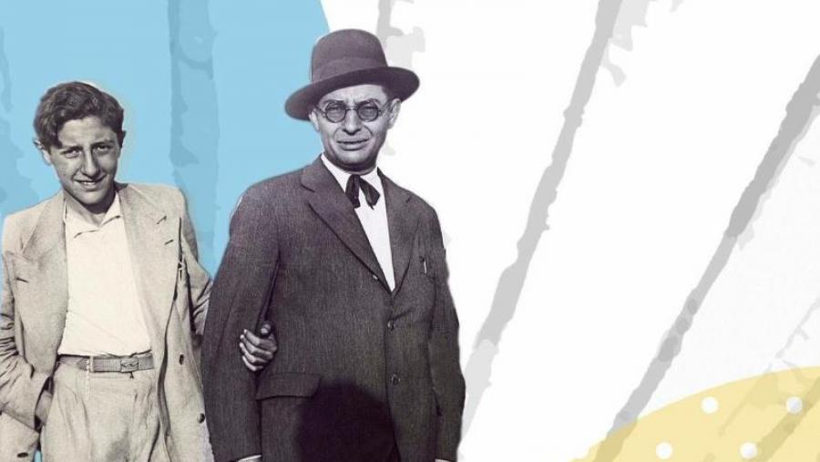 Unha mostra repasa o tempo de Camilo Díaz Baliño e Isaac Díaz Pardo en Compostela 