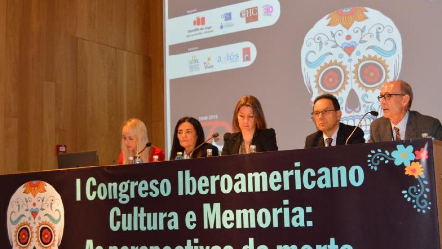 De esquerda a dereita, Rielo, Rodríguez, Méndez, Zapata e Muñoz