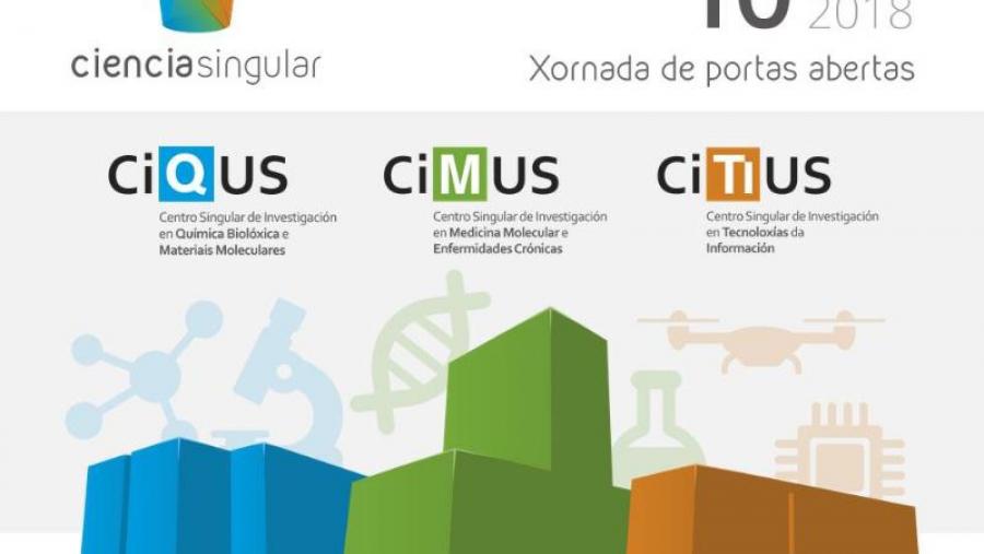 A USC abre á cidadanía as portas da súa Rede de Centros Singulares de Investigación