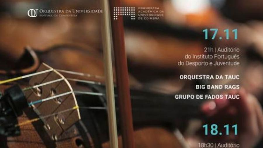 A USC participa no II Encontro de Orquestras Académicas de Coimbra