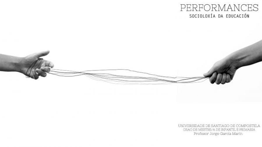 O futuro profesorado sae á rúa de novo con performances sobre os roles de xénero