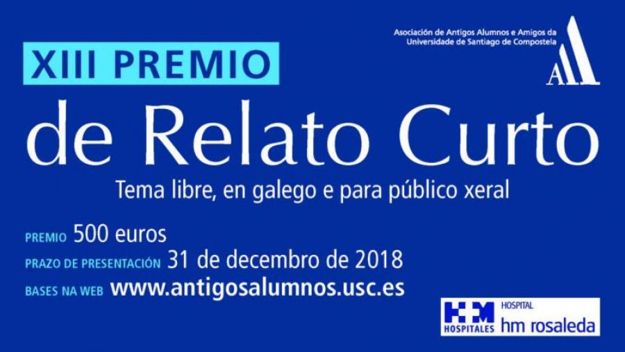 Últimas días para presentar orixinais á décimo terceira edición do Premio de Relato Curto