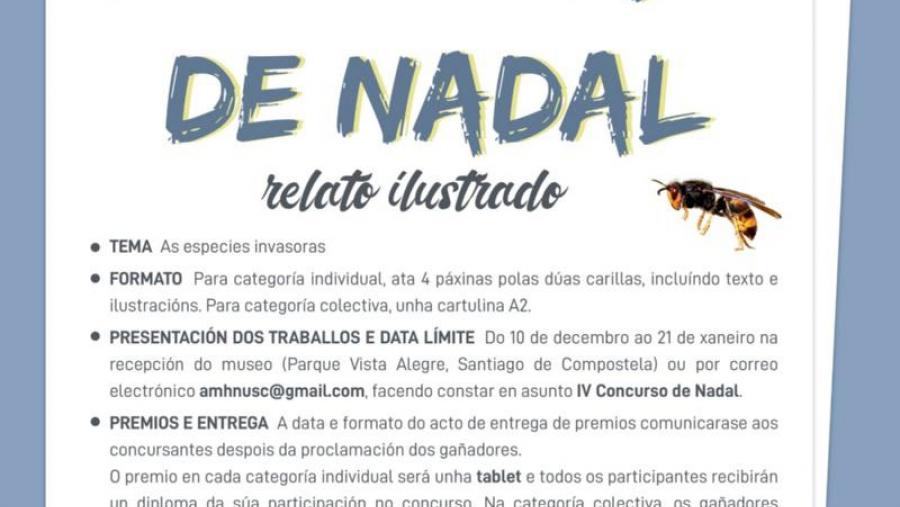 Cartel do concurso de Nadal