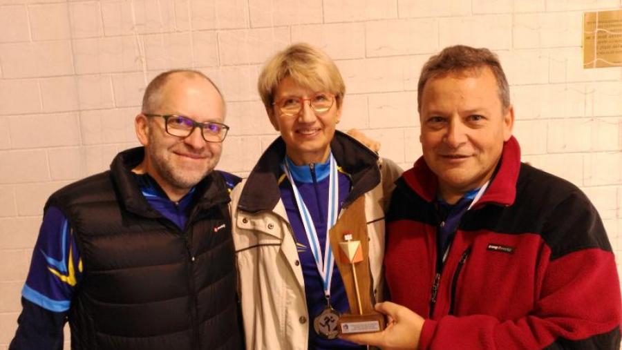 Equipo que se proclamou subcampión en Quiroga