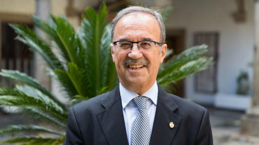 Juan Lema, o día do seu ingreso como académico na RAGC. Foto: RAGC