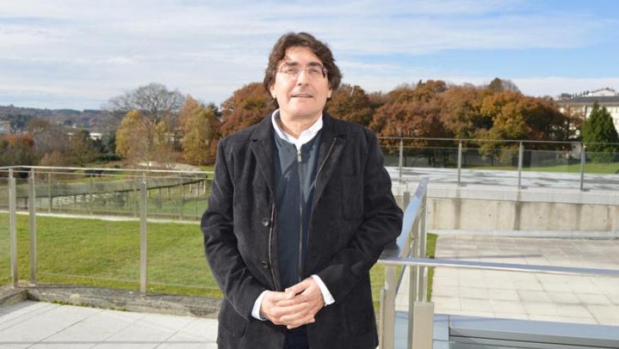 Santiago Pereira Lorenzo, no edificio Cactus do campus de Lugo