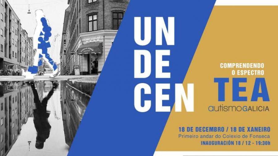 A Federación Autismo Galicia inaugura en Fonseca a mostra ‘Un de cen. Comprendendo o espectro’