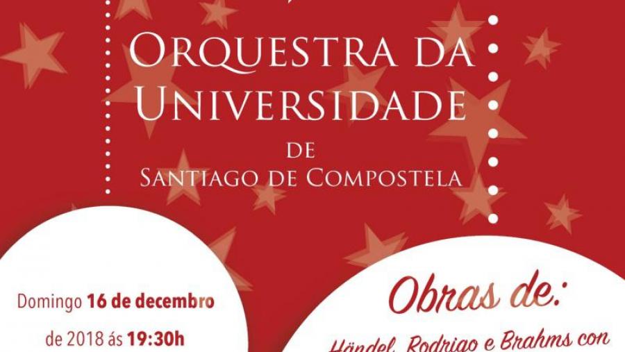 A Orquestra Universitaria ofrece este domingo na Igrexa o tradicional Concerto de Nadal