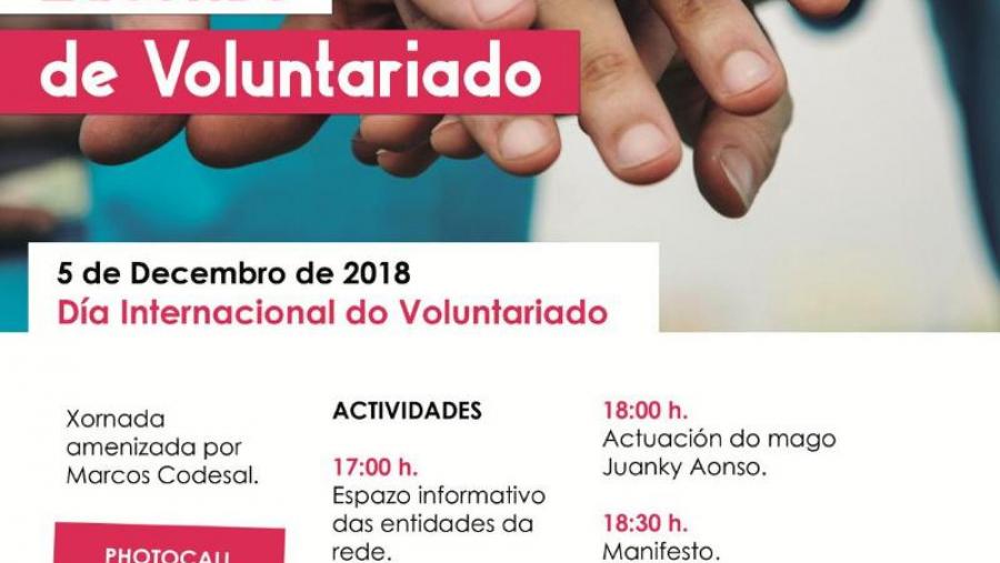 Cartaz do Día Internacional do Voluntariado