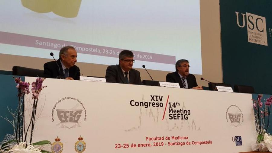A USC acolle, por segunda vez, o congreso da Sociedade Española de Farmacia Industrial e Galénica 
