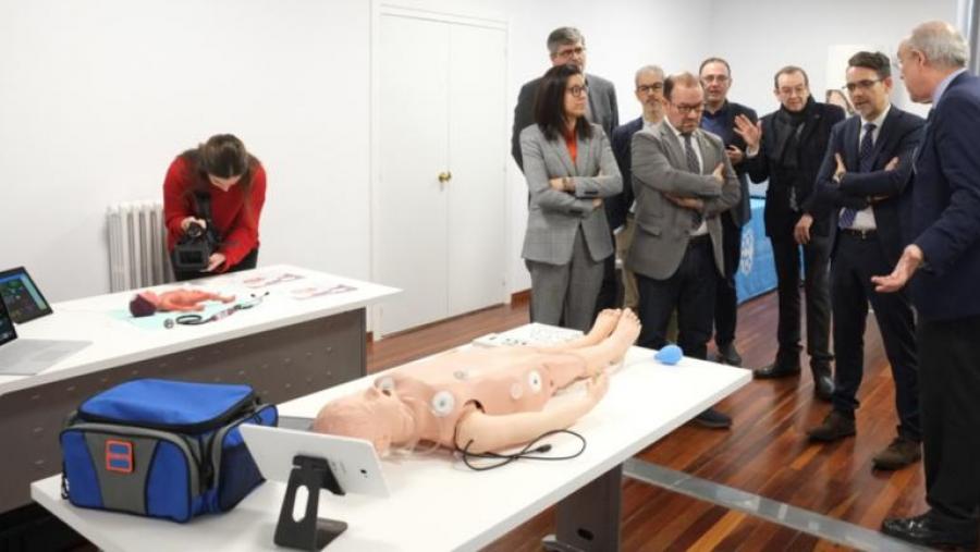 A Área incorpora equipamento que permitá unha simulación hiperrealista de situacións cotiás. Foto:Servimav-USC