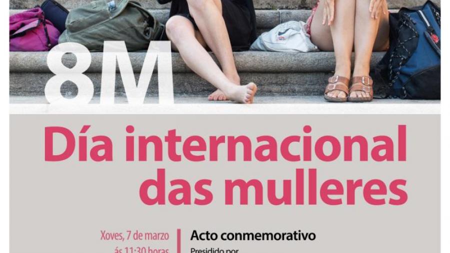 Acto institucional de conmemoración na USC do Día Internacional das Mulleres