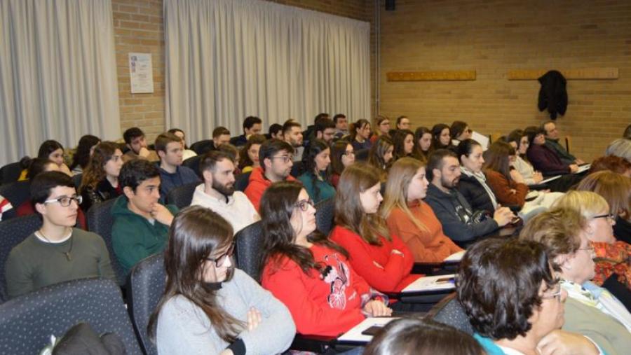 Participantes nas xornadas sobre prevención e sensibilización de violencia sexual na mocidade