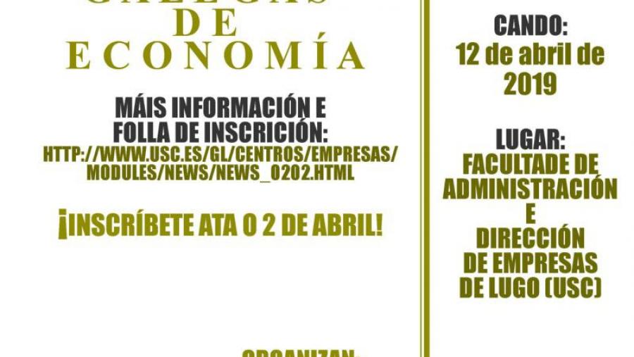 Cartaz da X Olimpíada Galega de Economía