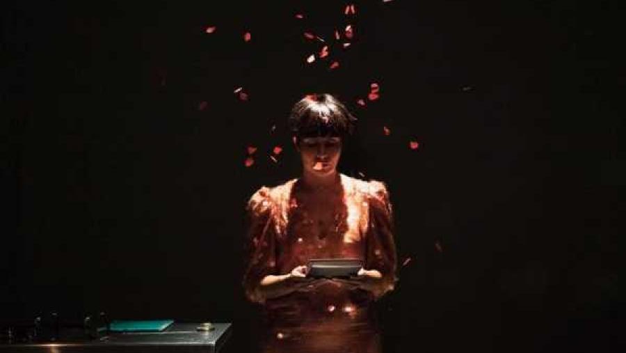 Iria Pinheiro, nunha representación de 'Anatomía dunha serea'