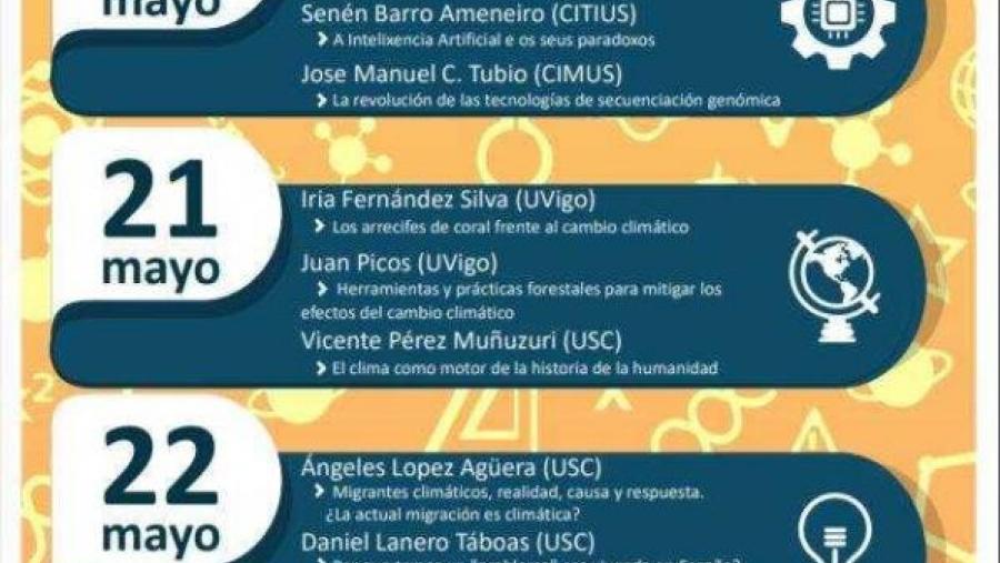 Cartel desta nova edición de Pint of Science