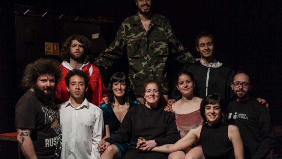 Compoñentes da compañía de teatro USC-Lugo