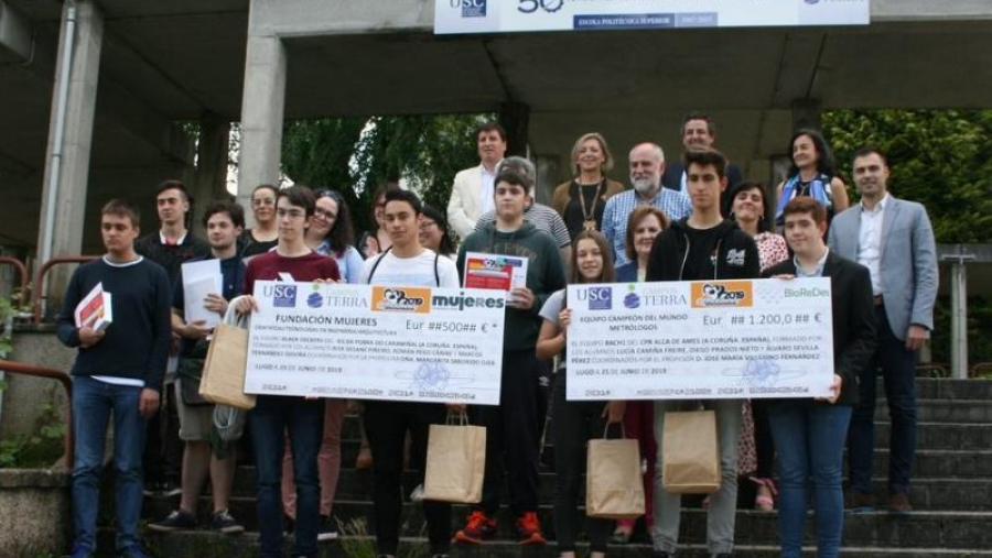 Gañadores e promotores de D3Mobile Metrology World League 2019