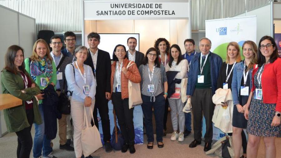 A Rede de Centros Singulares da USC estivo presente cunha destacada representación de grupos