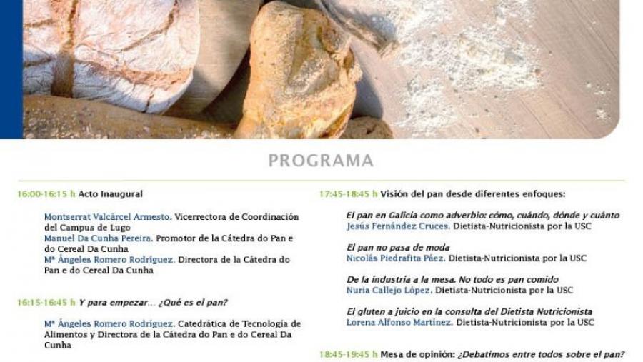 Cartaz da xornada ‘¿Poñemos pan sobre a mesa?’