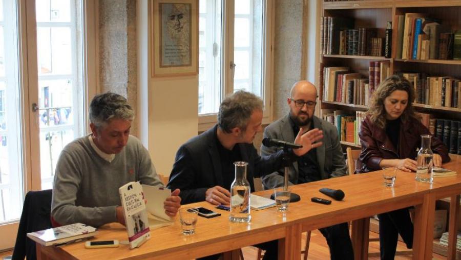 O CEU en Xestión Cultural da USC presentou o proxecto divulgativo A Xestión cultural en Galicia