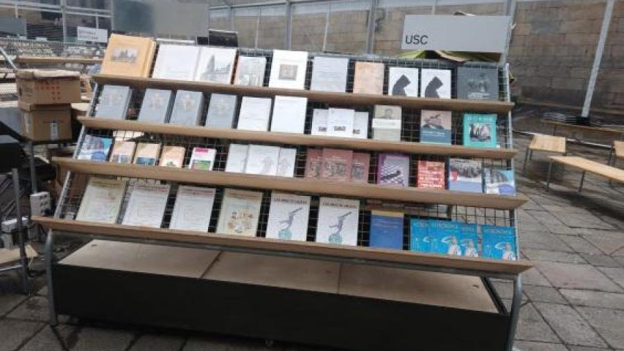 Un ano máis, a USC participa na Semana do Libro de Compostela 