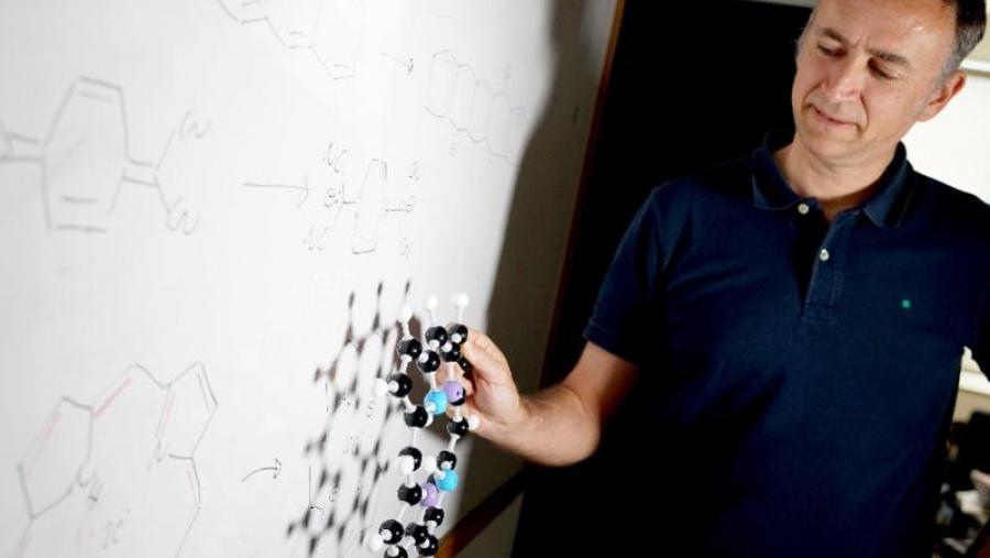 Diego Peña é o único investigador español no proxecto. Foto: A. Ruíz