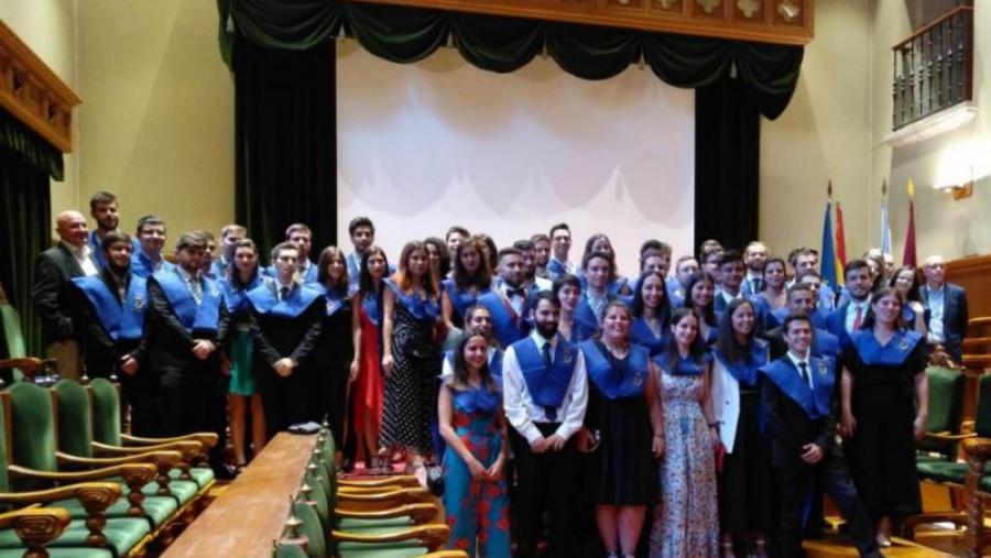 Acto de Graduación na Facultade de Física