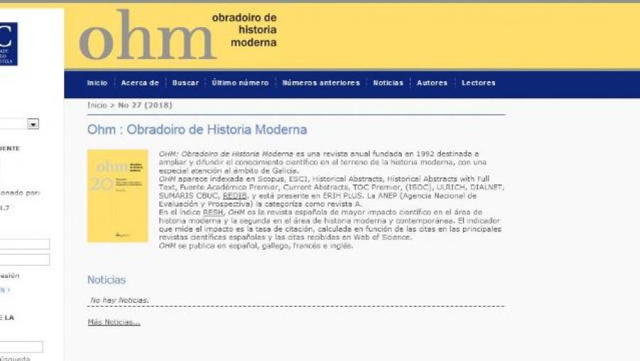 Portada da revista .