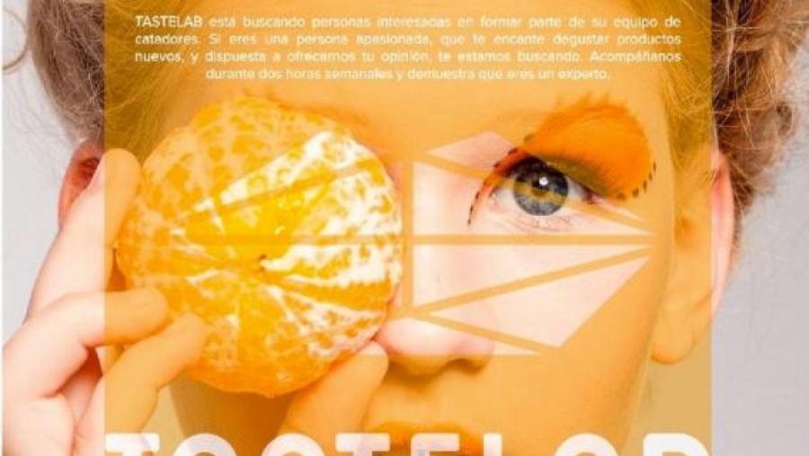 Cartaz da campaña de ampliación do panel de cata da spin-off da USC TasteLab