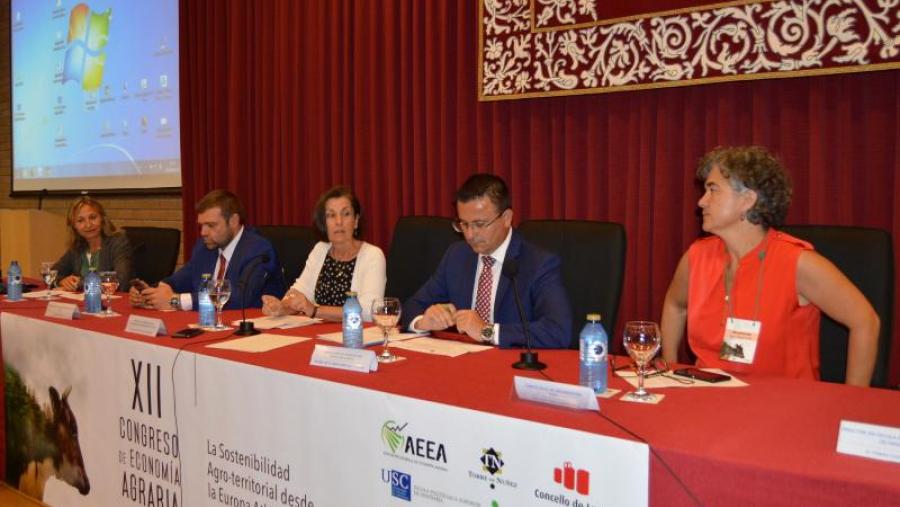 Participantes no XII Congreso de Economía Agraria na EPS de Enxeñaría de Lugo