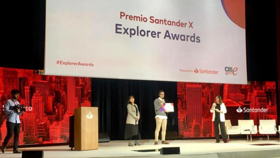 Os gañadores no acto de entrega do galardón