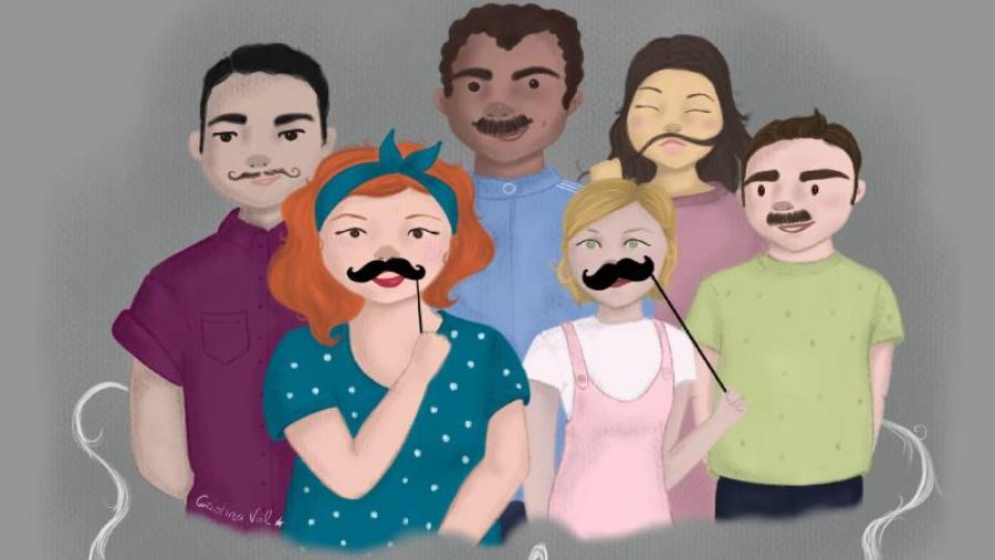 Cartel da iniciativa. Imaxe: Cristina Val