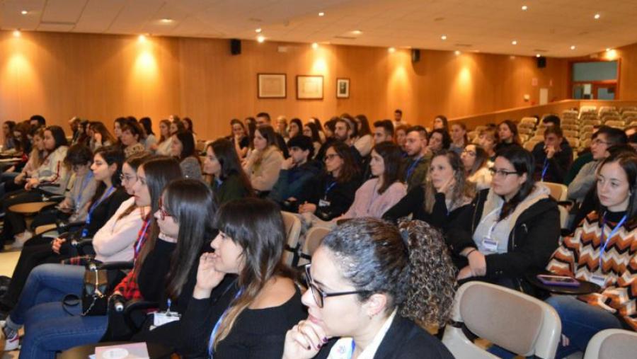 Participantes no II Congreso Multidisciplinar de Nutrición, na Facultade de Ciencias