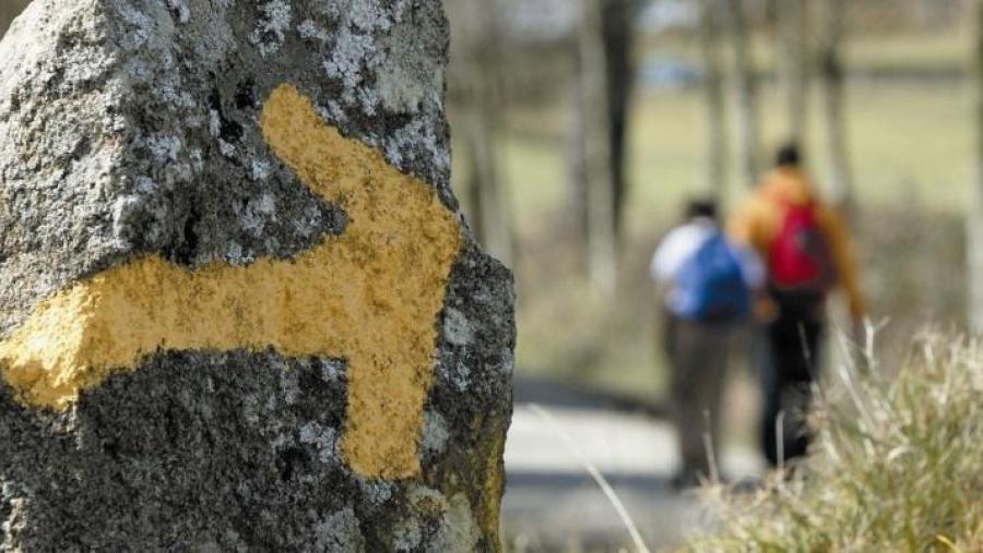 En virtude dun convenio coa Axencia de Turismo de Galicia estudou o cálculo da capacidade de carga turística do Camiño Francés. Foto: www.caminodesantiago.gal