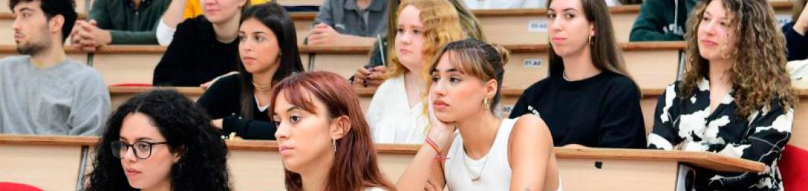 Aula da USC. FOTO: Santi Alvite