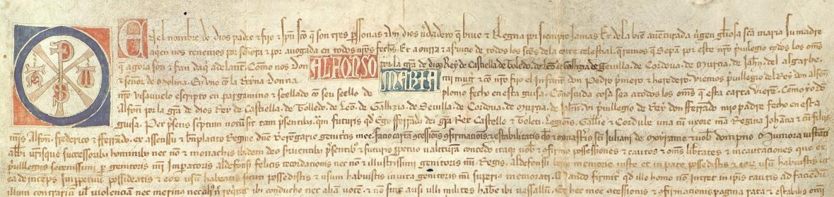 Pergameo do fondo clero