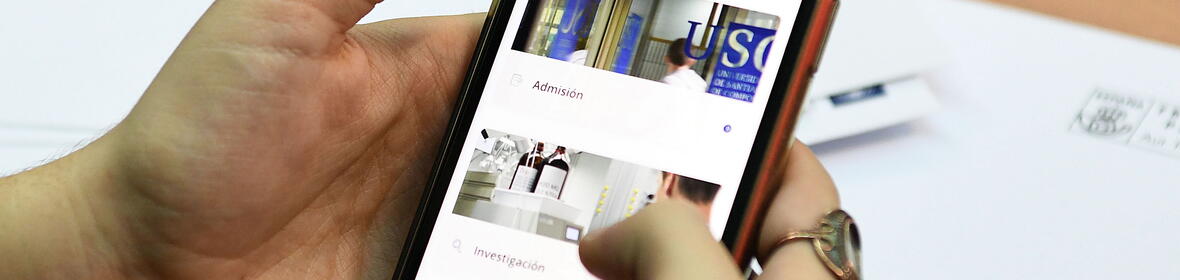 Imaxe da APP da USC